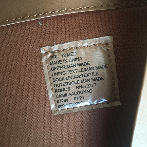 SO Girls Boots Size 12 Med - Picture 6 of 13